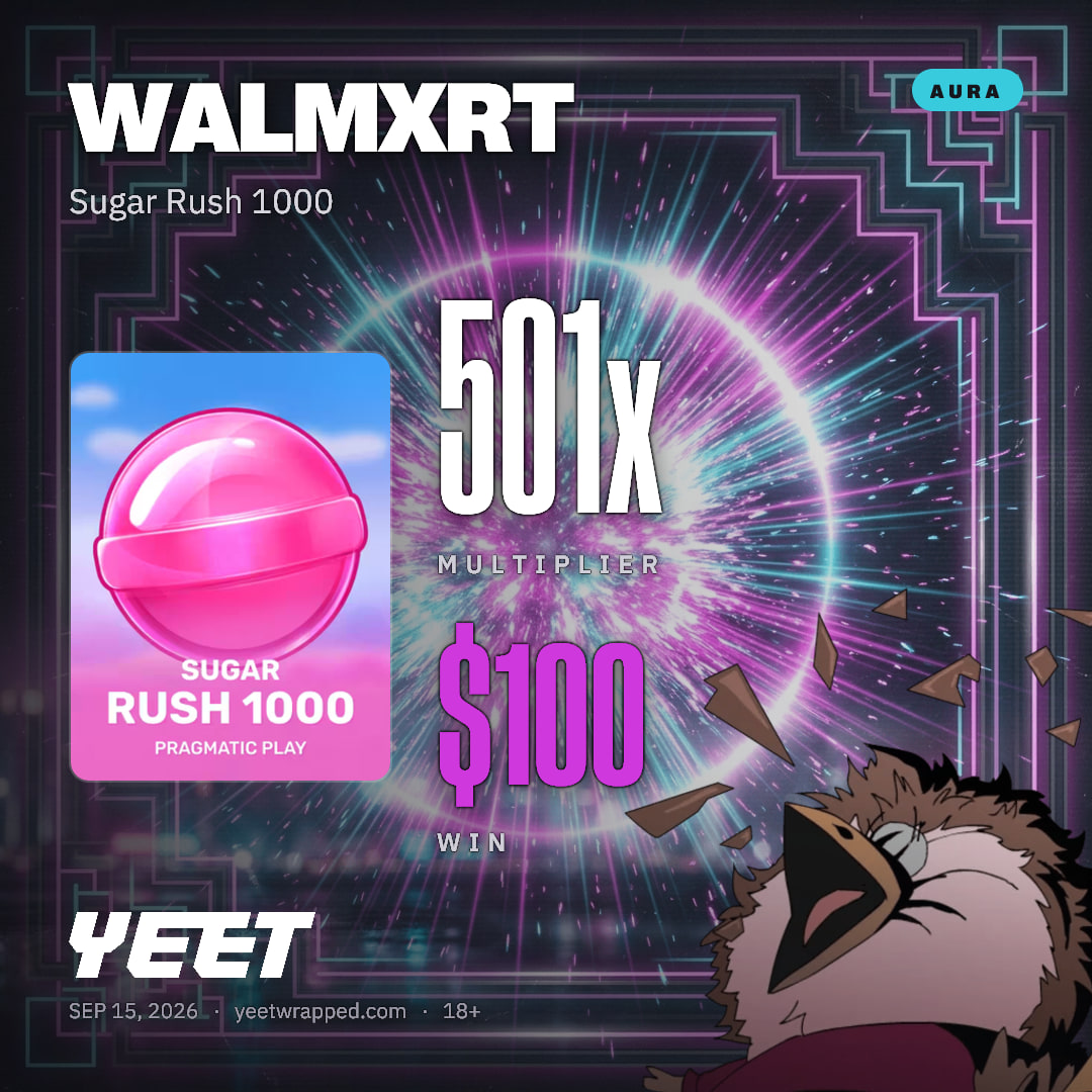 WALMXRT hit 500.6x on Sugar Rush 1000