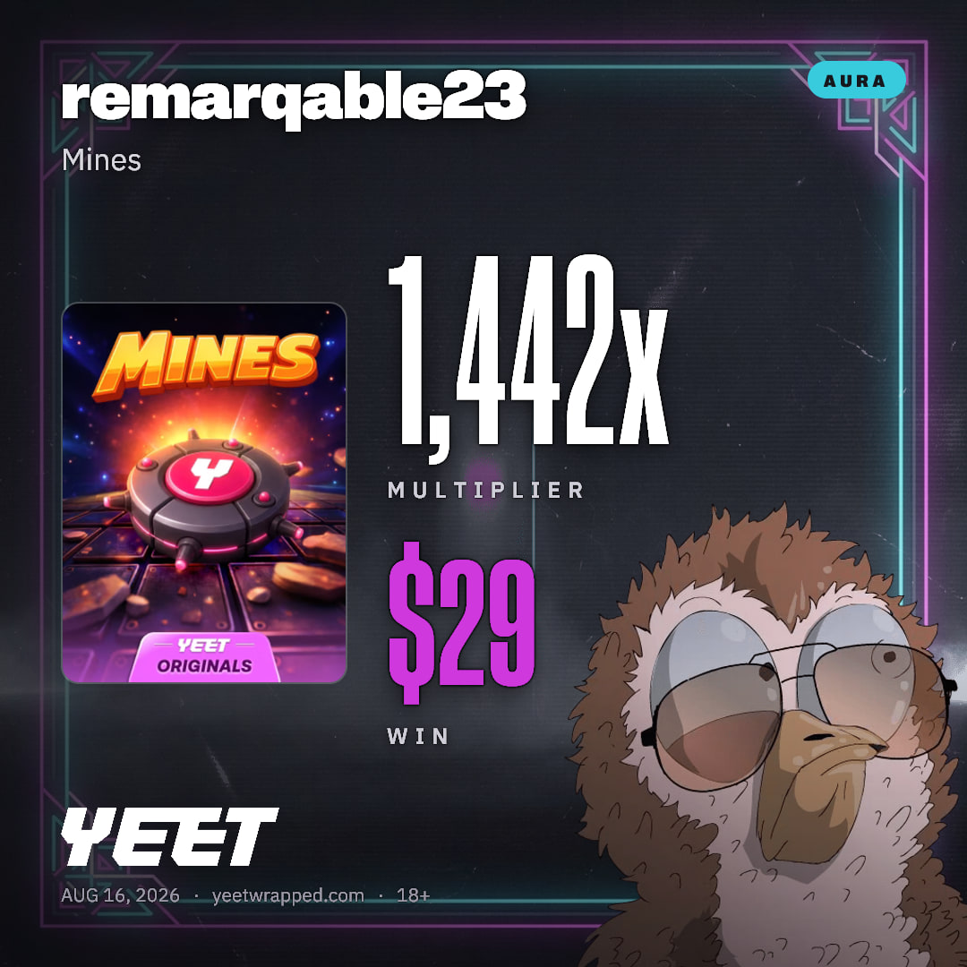 remarqable23 hit 1,442x on Mines