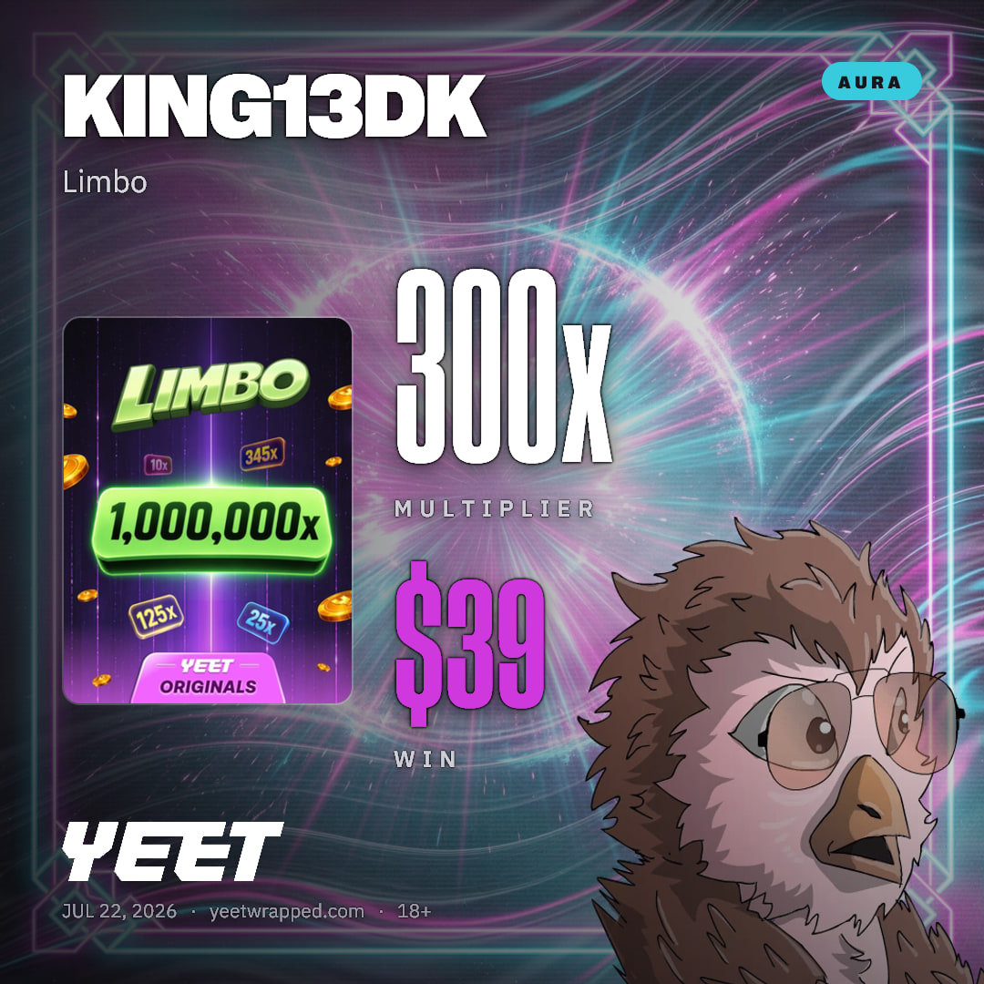 KING13DK hit 300x on Limbo