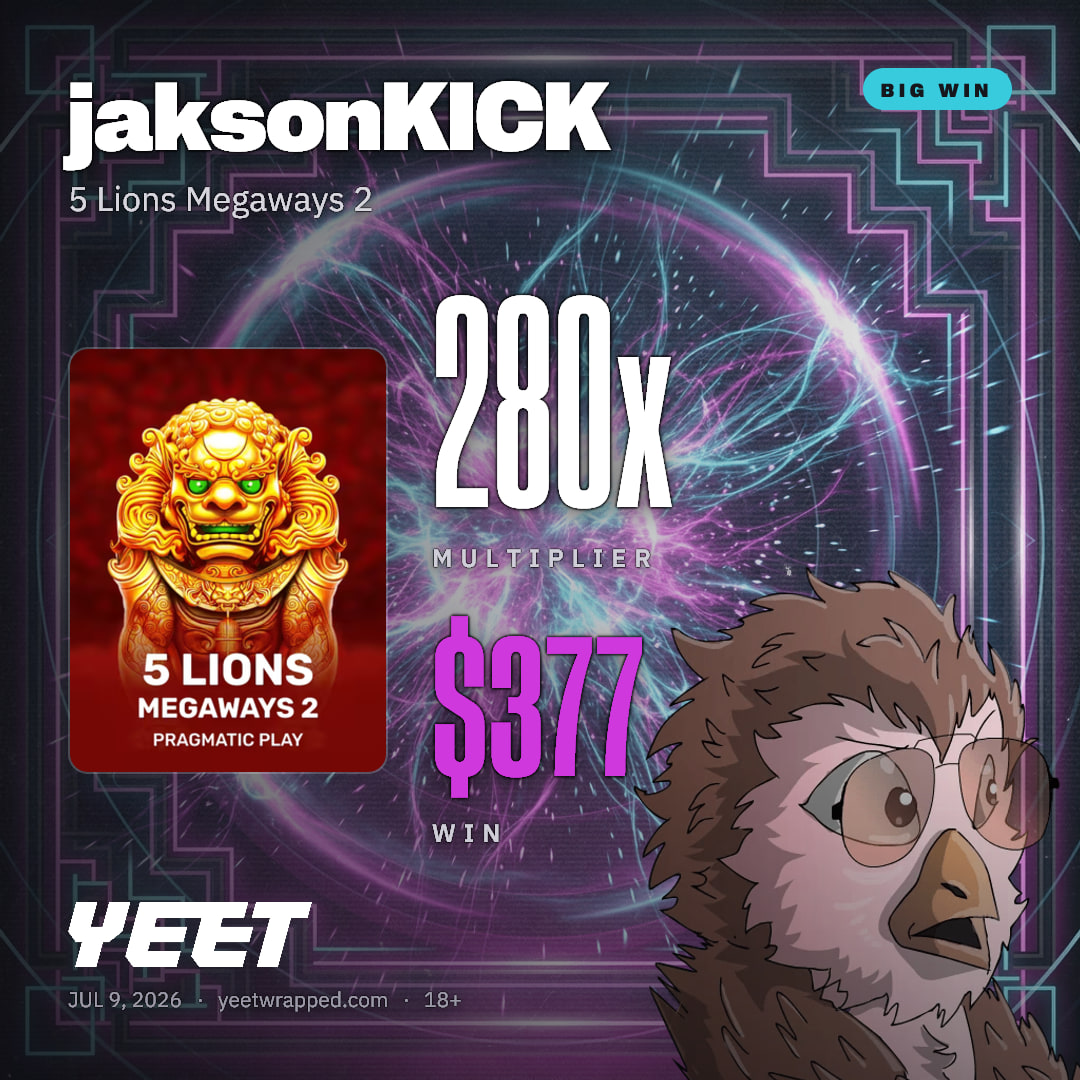 jaksonKICK hit 280.4x on 5 Lions Megaways 2