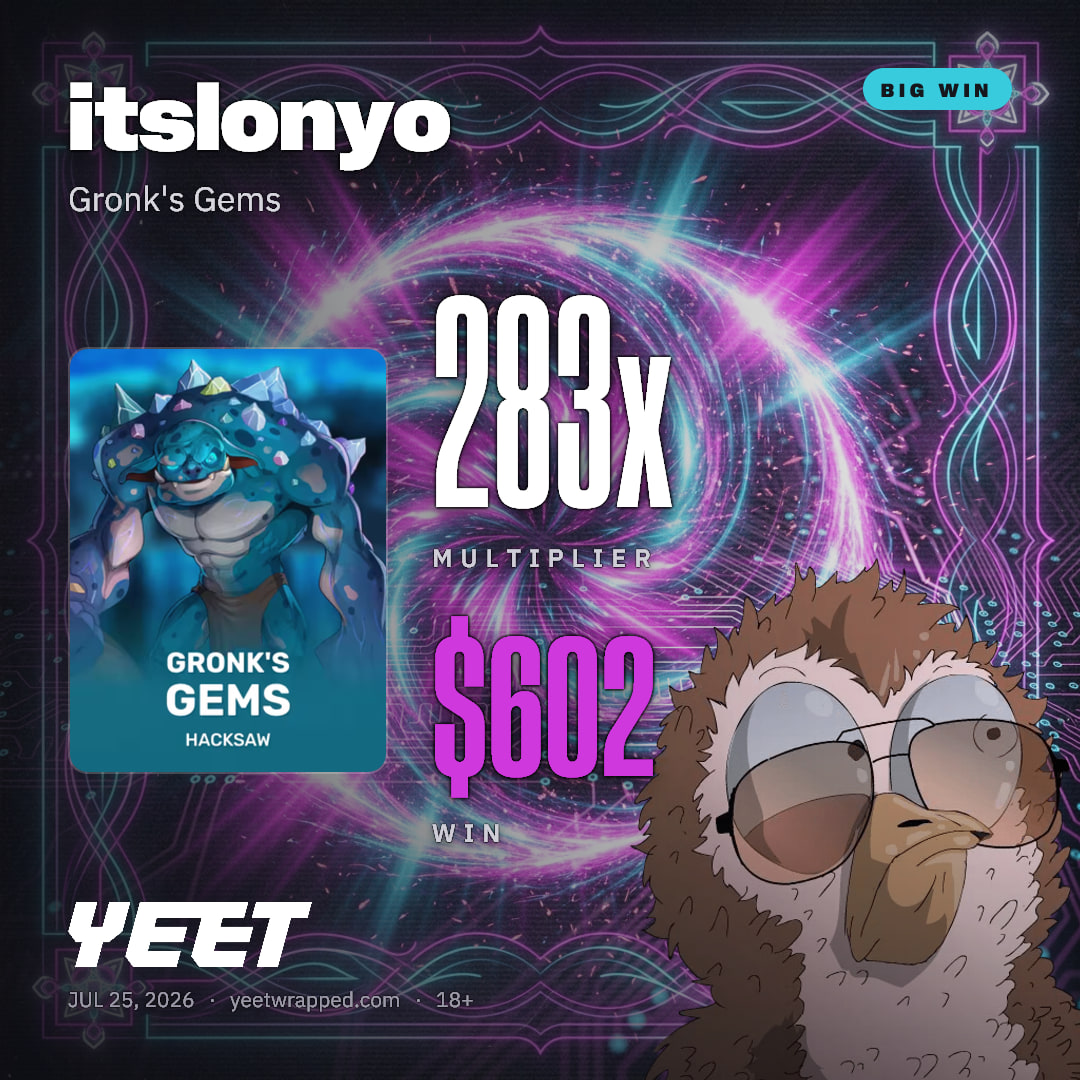 itslonyo hit 283x on Gronk's Gems