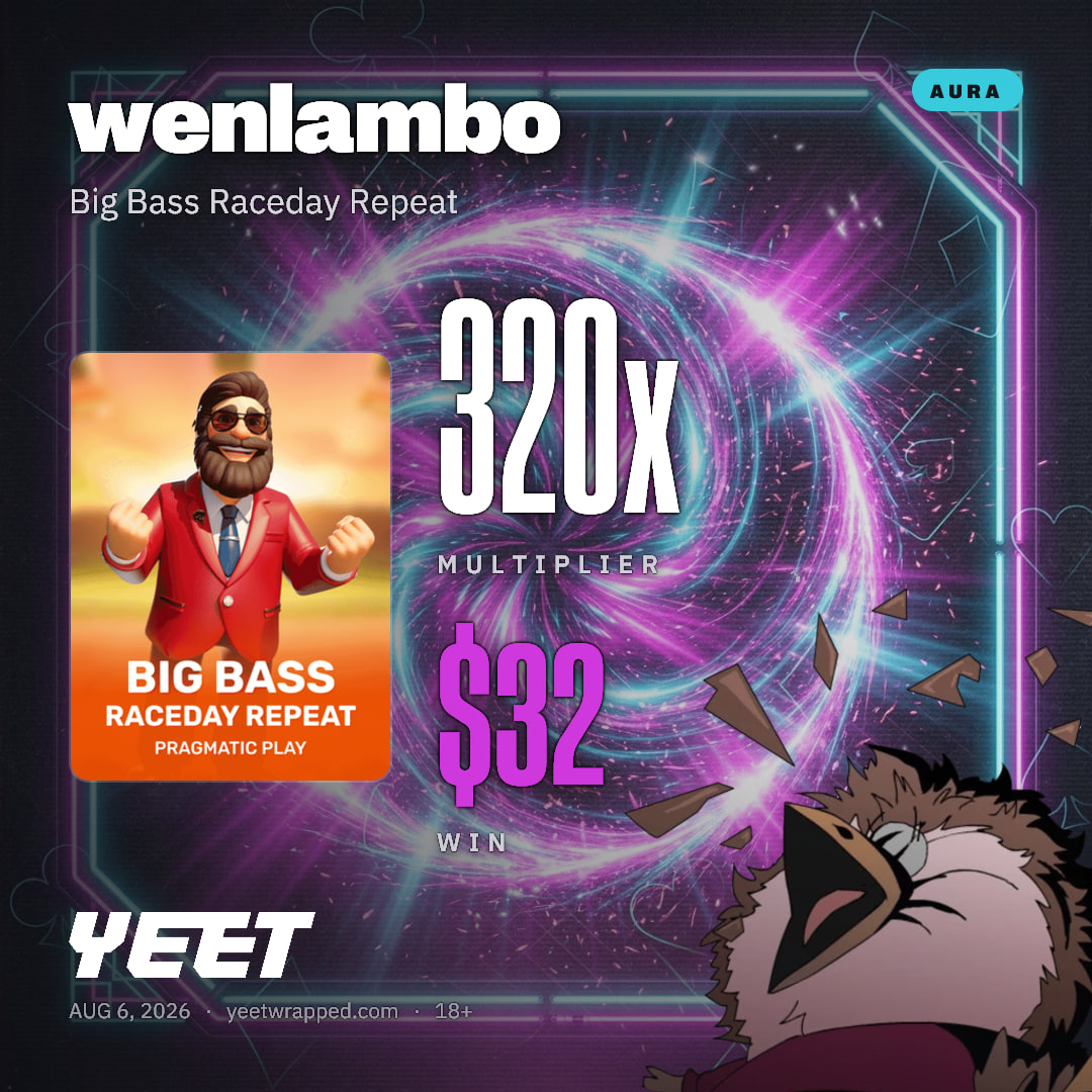 wenlambo hit 320.2x on Big Bass Raceday Repeat